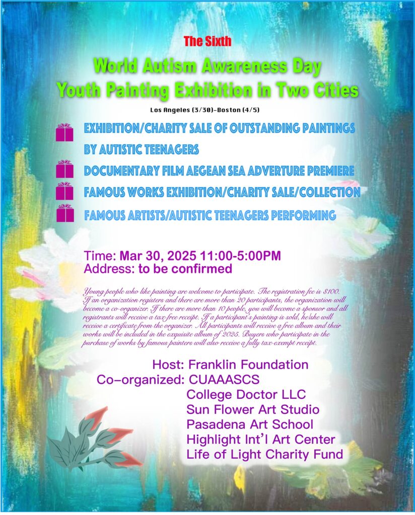 Franklin Foundation world autism awareness day 
