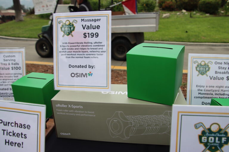 a raffle prize from OSIM