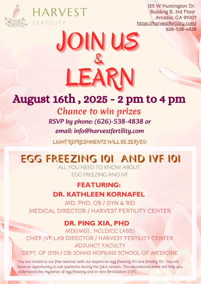 learning lab event from Harvest Fertility