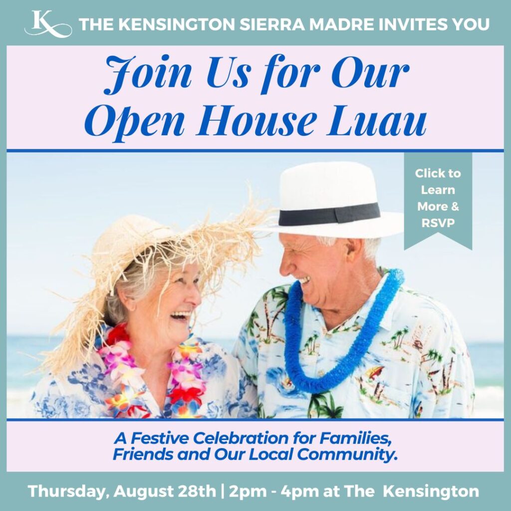 the Kensington open house luau 