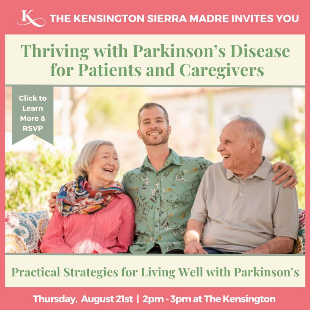 The Kensington thriving with parkinson's disease event 