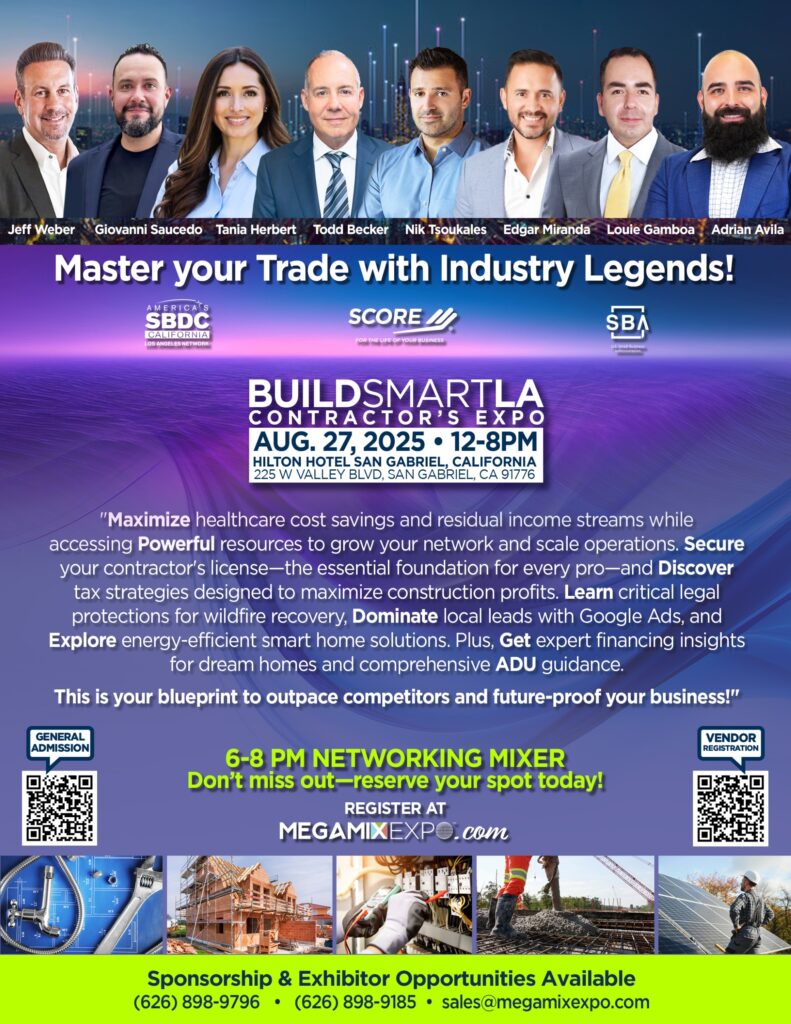 MegaMix expo contractors expo flyer 