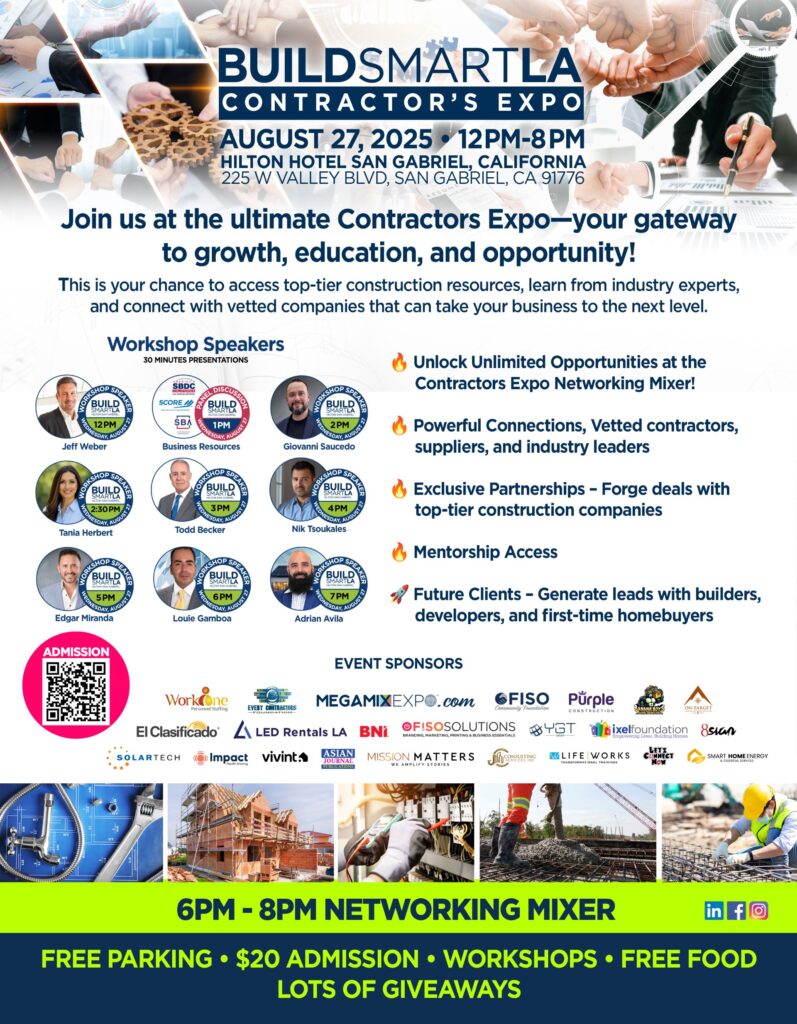MegaMix contractors expo with SmartLA 