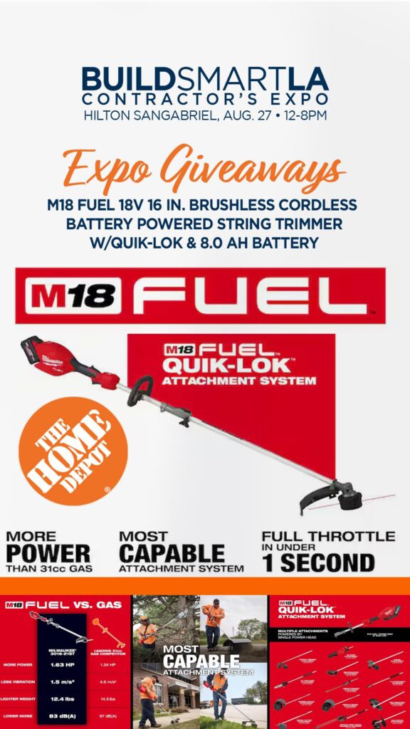 MegaMix contractors expo giveaway M18 Fuel