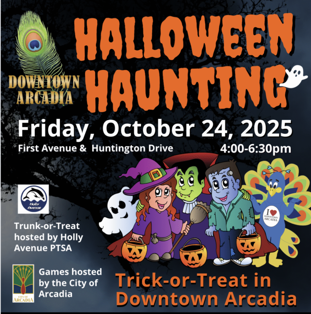 Downtown Arcadia Halloween Haunting information