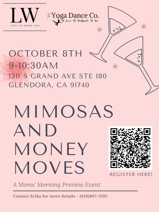 mimosas and money moves with Love Liu Wong Time