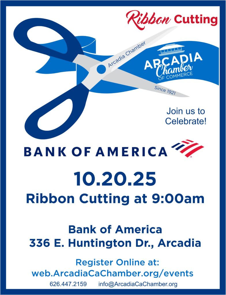 bank of america ribbon cutting on October 20