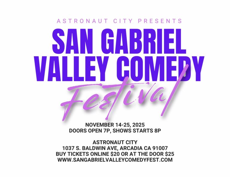 Astronaut City hosts San Gabriel Valley Comedy Festival