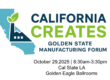 California Creates banner for October 29tj+h event