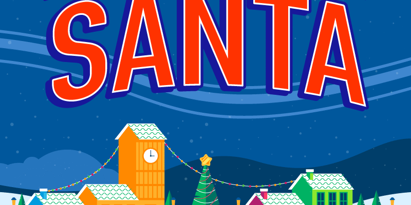 breakfast with Santa at Dave & Buster's Arcadia banner