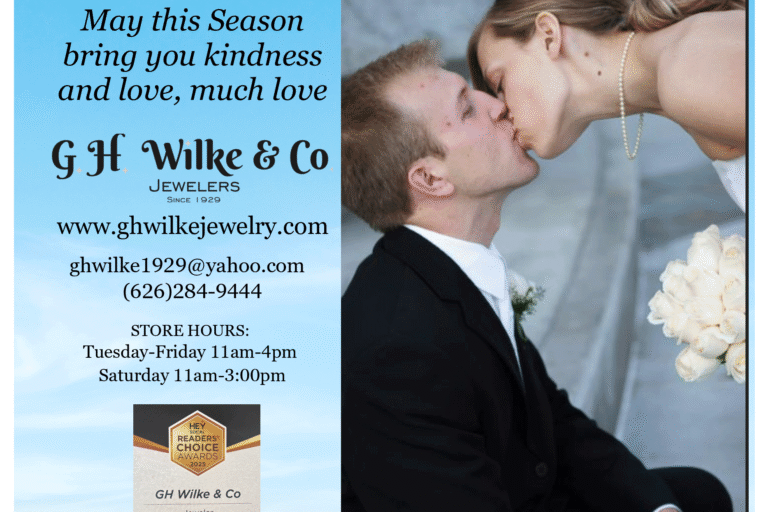 GH Wilke Jewelers holiday love flyer