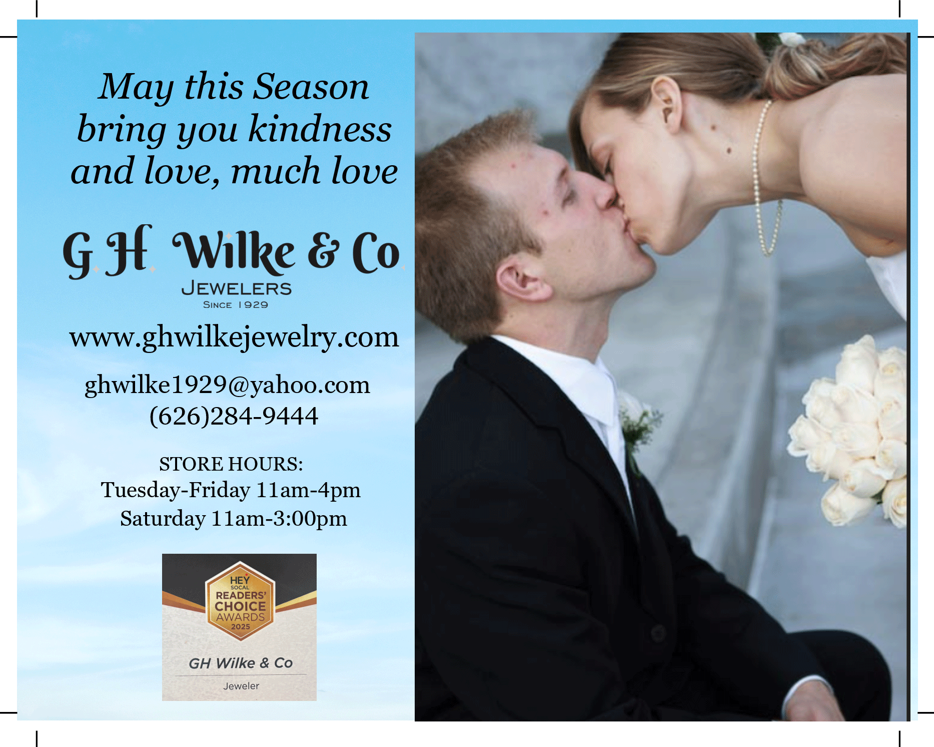 GH Wilke Jewelers holiday love flyer 
