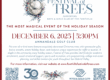 Boys and Girls Club of the Foothills Festival of Trees flyer for 2025