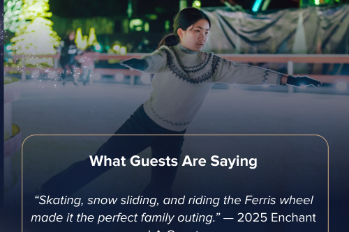 Enchant daytime hours added for holiday events