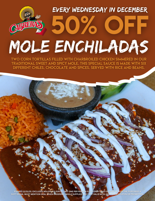 Cabrera's December special 