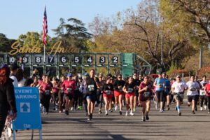 runners at the starting gate for the 2025 Santa Anita k5