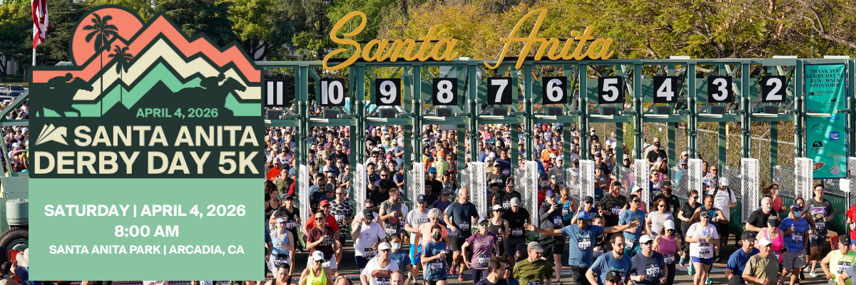 Santa Anita 5k banner image