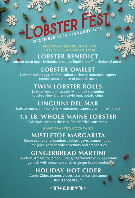 lobster fest at Twohey's 