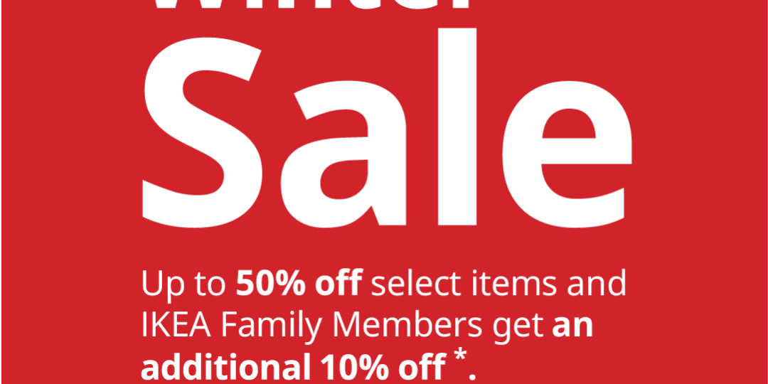 IKEA winter sale flyer