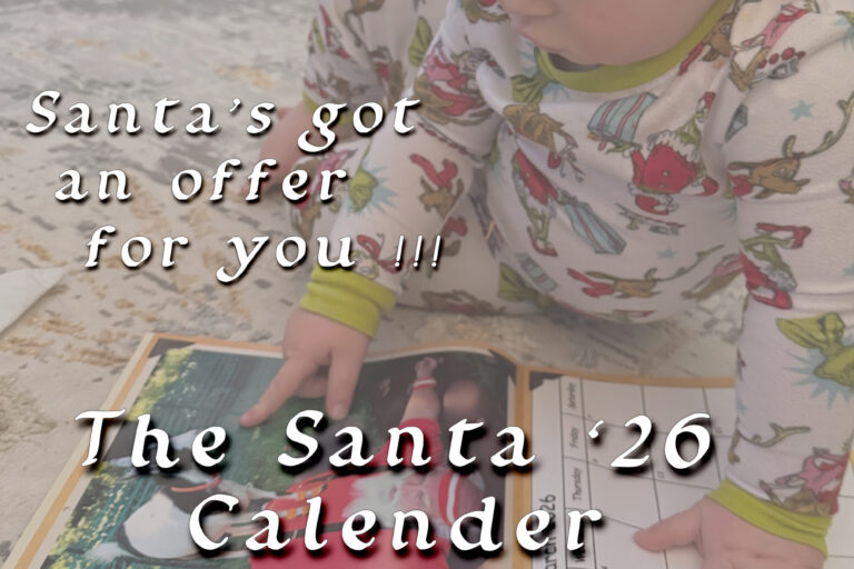 Storytailor's Santa calendar flyer