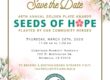 Foothill Unity Seeds of Hope Golden Plate Awards flyer