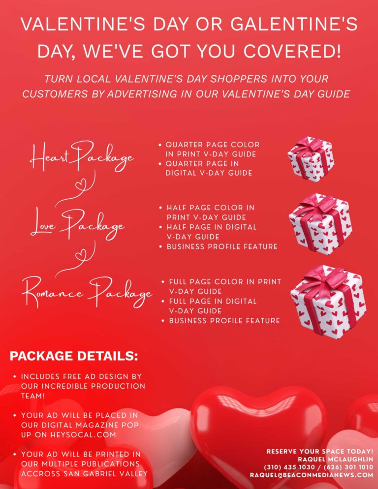 Beacon Media Hey Media Valentine's Day promotion