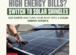 Green Ladder Roofing switch to solar shingles flyer of information