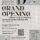 James Doyle grand opening flyer