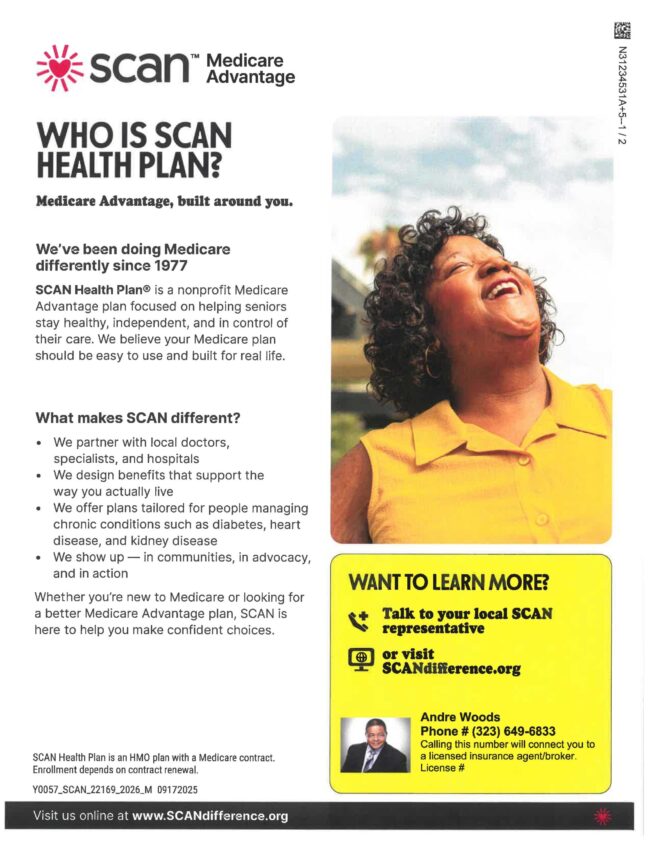 Woods Insurance can help with scan medicare advantage healthplans flyer