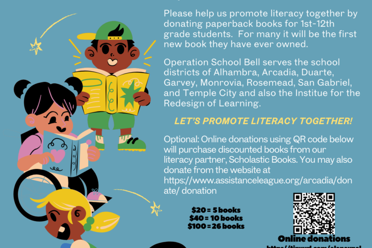 Assistance League February book drive