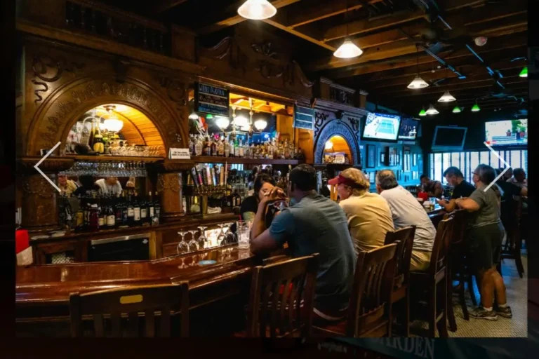 the bar at Matt Denny's