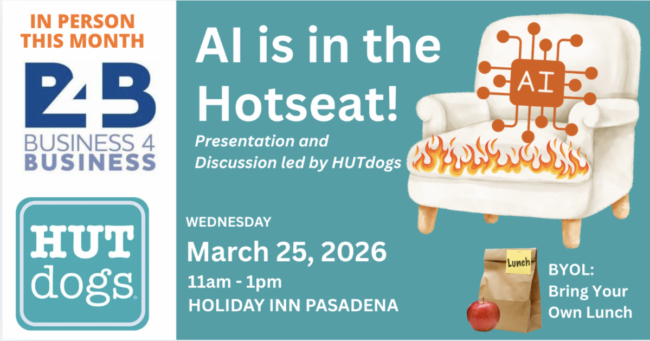 AI in the hotseat seminar from HUTdogs on March 25