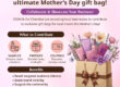 OSIM mother's day promo bag collaboration flyer
