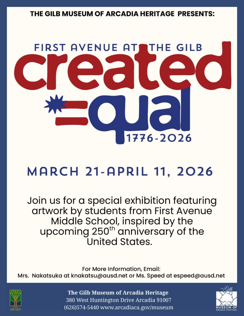 First Ave Middle School exhibit at the Gilb Museum featured March 21 through April 11