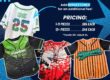 FSP designs cheer and baseball jerseys flyer
