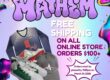 march mayhem free shipping flyer for FSP Designs