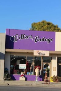 the outside facade of Willie's Vintage 