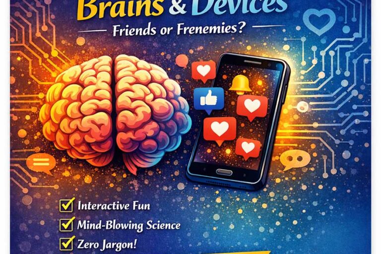 Vent with Purpose brains and devices seminar flyer on March 24