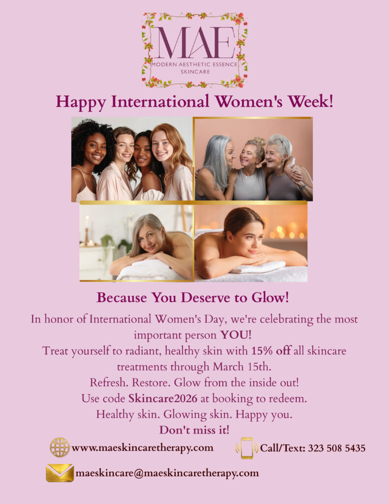 MAE Skincare celebrates international women's day