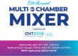 multi-chamber mixer for Ontario Airport flyer