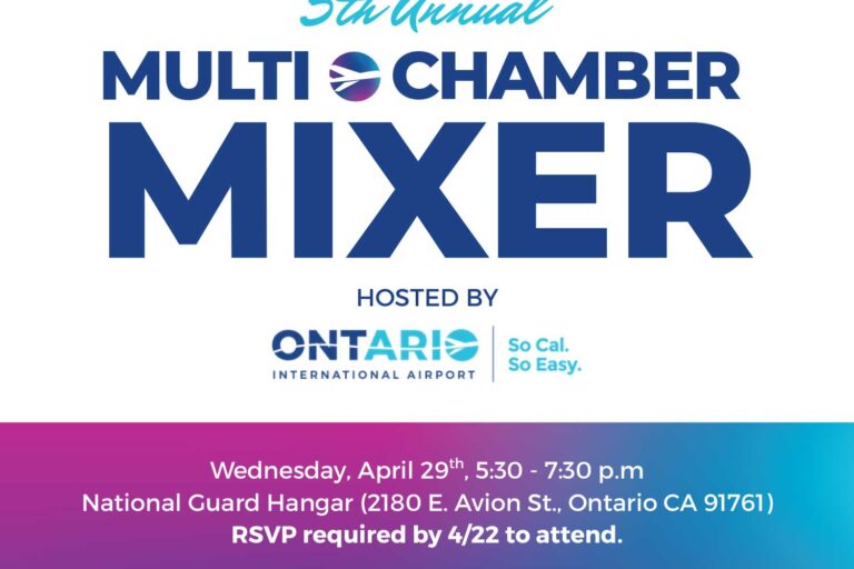 multi-chamber mixer for Ontario Airport flyer