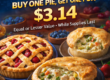 Moffett's specials for Pi day on March 14