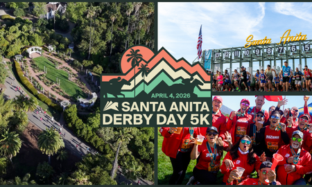 Santa Anita 5K collage 