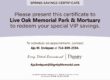discounts available flyer for Dignity Memorial for spring savings
