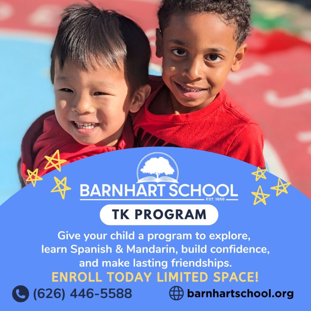 TK now enrolling at Barnhart School 
