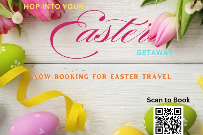 Wheels Up Connection Easter promotion flyer