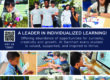 Barnhart School a leader in individualized learning flyer with information and a collage of photos of children at school