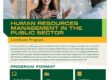 Cal Poly human resources management in the public sector flyer