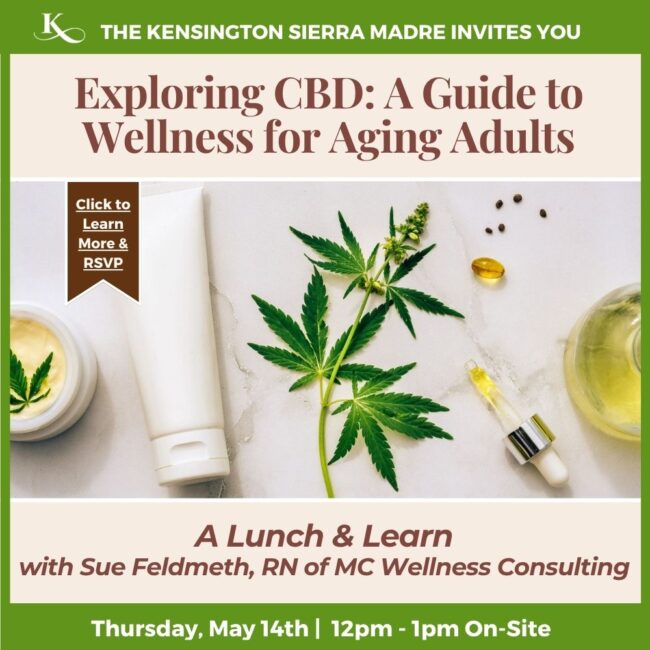 exploring CBD seminar at the Kensington Sierra Madre