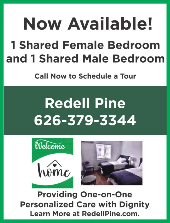 Redell Pine bedrooms now available flyer